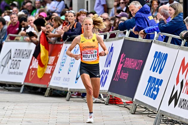 Nina REUTER Germany, Frankfurt Athletics, MARATHON TEAM Women GBR, European Athletics Championships, Track and Field, August 16, 2026, GBR, European Athletics Championships, Track and Field, August 16, 2026, Birmingham Copyright: xEibnerxPressefoto JanxPapenfussx EP_JPS