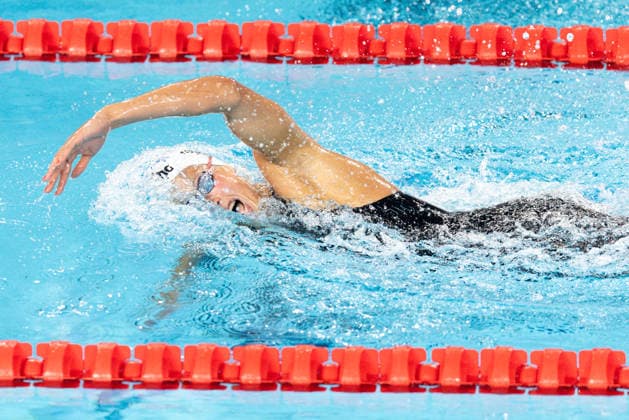 European Aquatics Championships Swimming Day 7 Bea Hovda during European Aquatics Championships Swimming Day 7 in Paris, France, on August 16, 2026 Paris France  Copyright: xFotoxOlimpikx originalFilename:jastrzebowski-european260816_npp4T