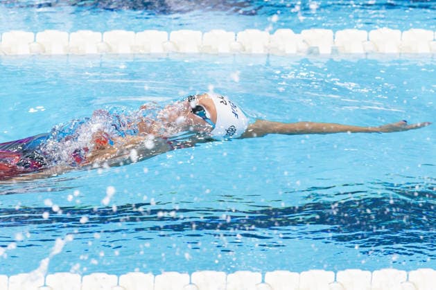 European Aquatics Championships Swimming Day 7 Pauline Mahieu during European Aquatics Championships Swimming Day 7 in Paris, France, on August 16, 2026 Paris France  Copyright: xFotoxOlimpikx originalFilename:jastrzebowski-european260816_nppz6