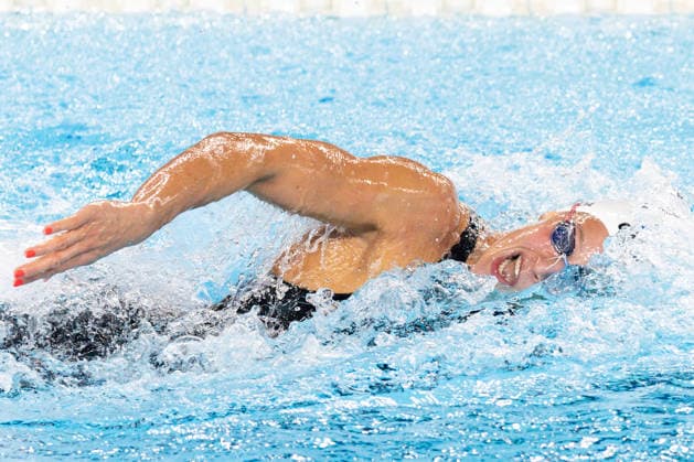 European Aquatics Championships Swimming Day 7 Bea Hovda during European Aquatics Championships Swimming Day 7 in Paris, France, on August 16, 2026 Paris France  Copyright: xFotoxOlimpikx originalFilename:jastrzebowski-european260816_npRsj