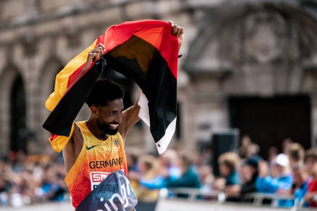 Amanal Petros Hannover 96, Men s Marathon, GBR, Track and Field, Athletics, 2026 European Athletics Championships, 2026 European Track and Field Championships, Birmingham 2026, August 9, 2026, GBR, Track and Field, Athletics, 2026 European Athletics Championships, 2026 European Track and Field Championships, Birmingham 2026, August 9, 2026, Birmingham Copyright: xStefanxMayerx EP_SMR