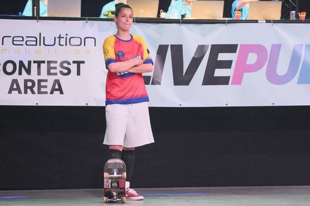 15 078 2026 xkhx Kassel World Freestyle 2026 Skateboarding Championships Women s Pro Qualifiers; photo shows Rhianna Grigore of Romania