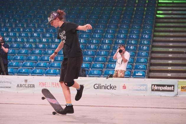 15 078 2026 xkhx Kassel World Freestyle 2026 Skateboarding Championships Women s Pro Qualifiers; photo shows Freya Ruske of Germany