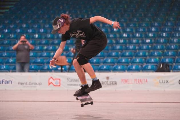 15 078 2026 xkhx Kassel World Freestyle 2026 Skateboarding Championships Women s Pro Qualifiers; photo shows Freya Ruske of Germany