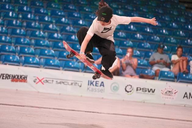 15 078 2026 xkhx Kassel World Freestyle 2026 Skateboarding Championships Women s Pro Qualifiers. The photo shows Mei Tanikoshi from Japan.