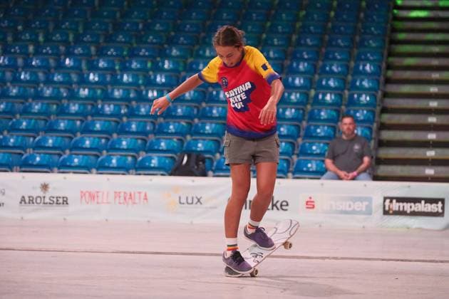 15 078 2026 xkhx Kassel World Freestyle 2026 Skateboarding Championships Women s Pro Qualifiers; photo shows Eva Grigore of Romania