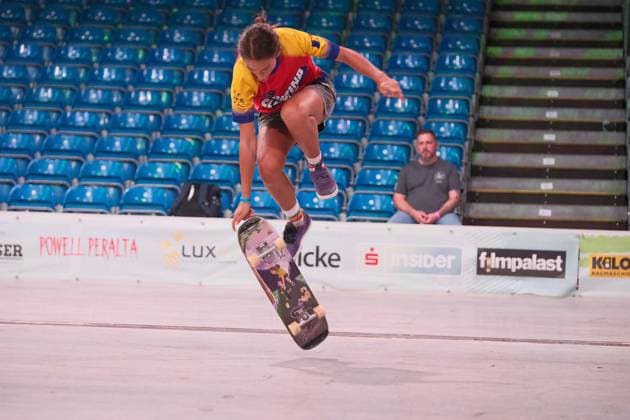 15 078 2026 xkhx Kassel World Freestyle 2026 Skateboarding Championships Women s Pro Qualifiers; photo shows Eva Grigore of Romania