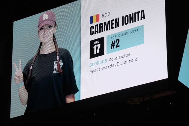 15 078 2026 xkhx Kassel World Freestyle 2026 Skateboarding Championships Women s Pro Qualifiers; photo shows Carmen Ionita of Romania