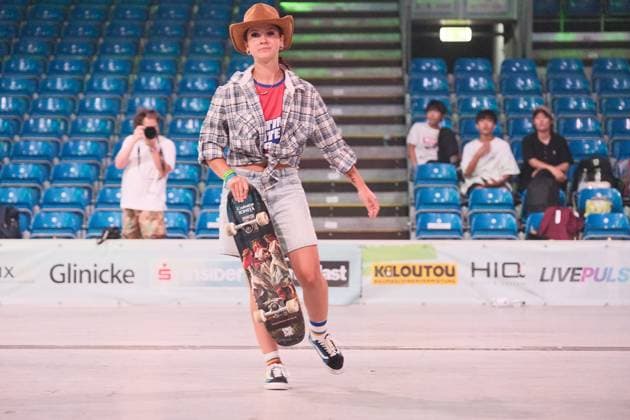 15 078 2026 xkhx Kassel World Freestyle 2026 Skateboarding Championships Women s Pro Qualifiers; photo shows Carmen Ionita of Romania