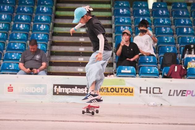 15 078 2026 xkhx Kassel World Freestyle 2026 Skateboarding Championships Women s Pro Qualifiers; photo shows Misato Komatsu from Japan