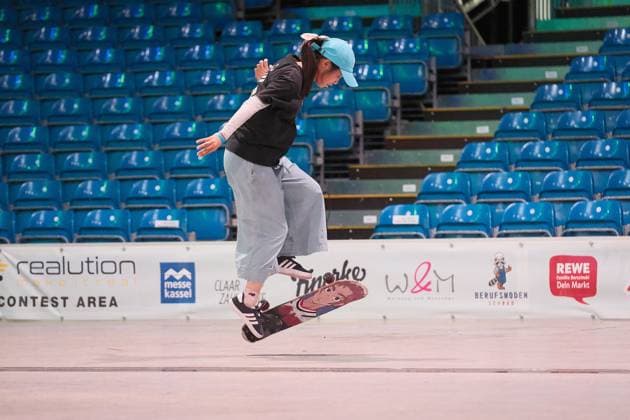15 078 2026 xkhx Kassel World Freestyle 2026 Skateboarding Championships Women s Pro Qualifiers; photo shows Misato Komatsu from Japan