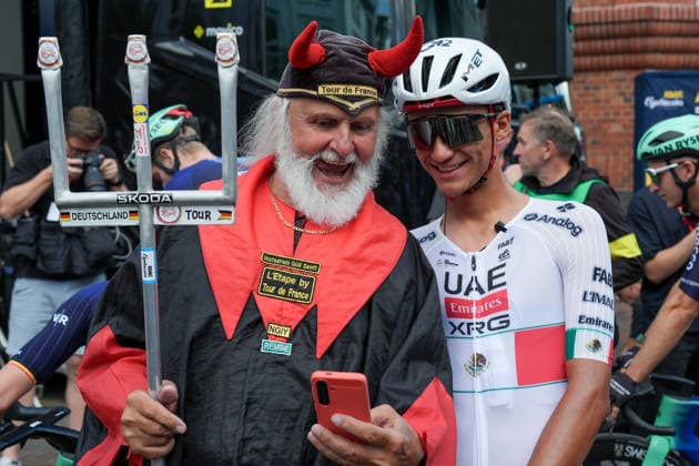 Germany, Hamburg, Buxtehude, ADAC Cyclassics 2026, 1 UWT, UCI World Tour, Men s Elite, One-Day Cycling Race, Isaac del Toro of UAE Team Emirates XRG WT with Didi Senft, Tourteufel Copyright: xStefanxTrochax