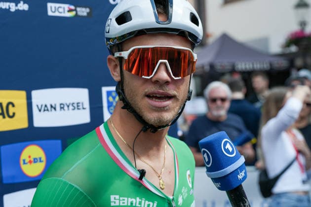 Germany, Hamburg, Buxtehude, ADAC Cyclassics 2026, 1 UWT, UCI World Tour, Men s Elite, One-Day Cycling Race, Jonathan Milan, Team LIDL TREK in Buxtehude Copyright: xStefanxTrochax