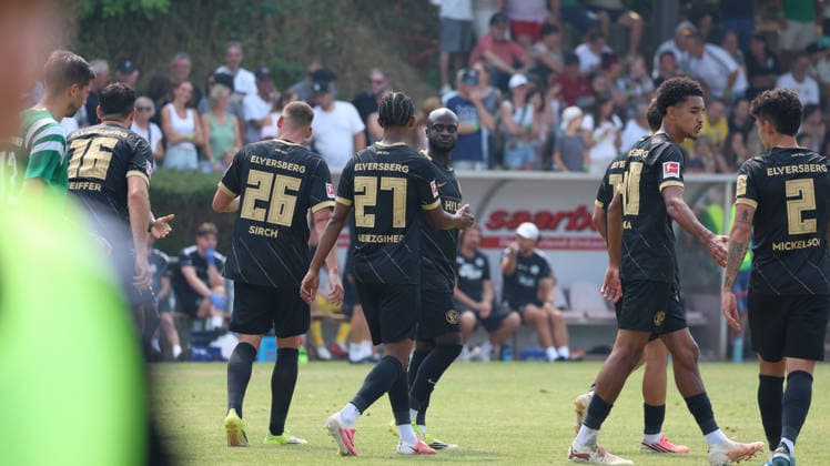 August 16, 2026, xrekx, Soccer Friendly Match, SV Auersmacher vs. SV Elversberg v l Amara CondÃ SV Elversberg DFL DFB REGULATIONS PROHIBIT ANY USE OF PHOTOGRAPHS as IMAGE SEQUENCES and or QUASI-VIDEO Auersmacher
