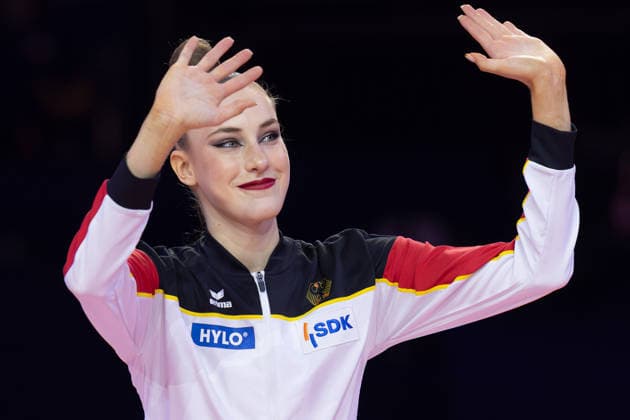 Rhythmic Gymnastics World Championships: Darja Varfolomeev of Germany Wins World Championship Title in the Ball Event Rhythmic Gymnastics World Championships, August 11–16 at the Festhalle in Frankfurt am Main Individual Finals, Frankfurt am Main, Hesse, Germany, Festhalle
