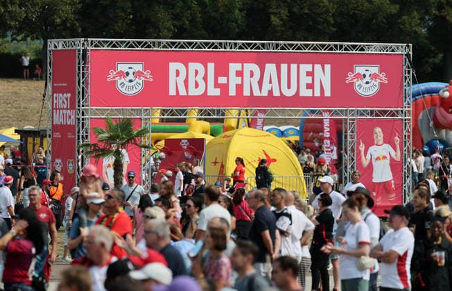 RB Leipzig – Bundesliga Season Opener, Leipzig, August 16, 2026, Festwiese in front of the Red Bull Arena, Soccer, Bundesliga 1, RB Leipzig, Season Opener, Pictured: Season Heat Up 2026 supporting program, For editorial use only, Picture Point