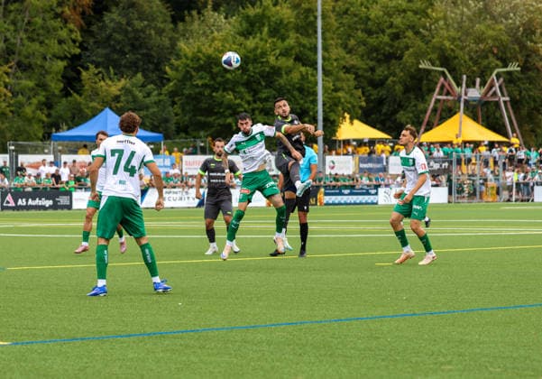 Swiss Soccer Swiss Cup 2026 2027 August 16, 2026 FC Thalwil vs. FC St. Gallen 1879 Brand Sports Complex, Thalwil, ZH, Switzerland Head-to-head with Mihailo Stevanovic Thalwil, ZH Brand Sports Complex Canton of Zurich, Switzerland Copyright: xAmiirxAmedjouax