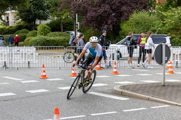 August 16, 2026 USC Kiel 37 KN Förde Triathlon 2026 Sprint Triathlon Group 2 Men, Age Group 35 and up Cycling Course: Kiel Reventlouwiese, Schleswig-Holstein, Germany