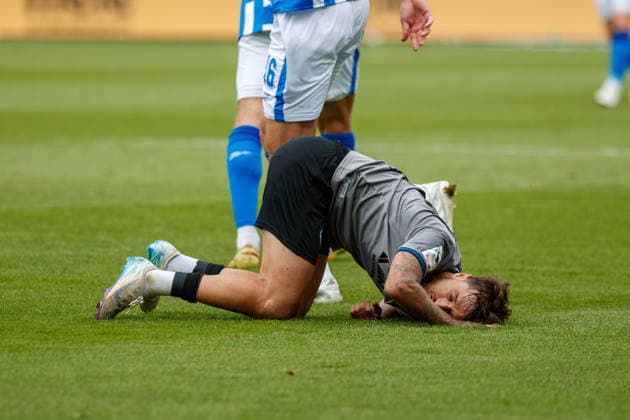 Vincent Thill Waldhof GER, FC Hansa Rostock vs. SV Waldhof Mannheim, Soccer, Men, 3rd Division, Matchday 2, 2026–2027 Season, August 16, 2026, Rostock Ostseestadion, Mecklenburg-Western Pomerania, Germany