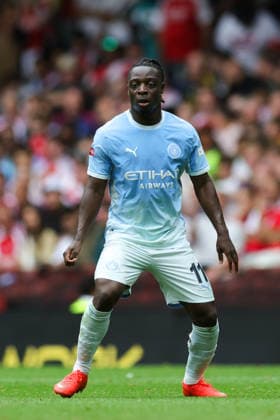 Arsenal v Manchester City, FA Community Shield JerÃ my Doku (11) of Manchester City during the FA Community Shield match between Arsenal and Manchester City at Millenium Stadium, Cardiff, UK on 16 August 2026. Editorial use only DataCo restrictions apply See www.football-dataco.com , Copyright: xNigelxKeenex PSI-24687-0024