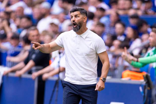 August 15, 2026, Soccer, Friendly Match: FC Schalke 04 vs. Real Madrid CF; Coach Miron Muslic; FC Schalke 04; Gelsenkirchen; Veltins Arena; North Rhine-Westphalia, Germany; xRHR; PHOTO: DEx Copyright: DennisxEwert RHR-FOTOx RHR-FOTO DE