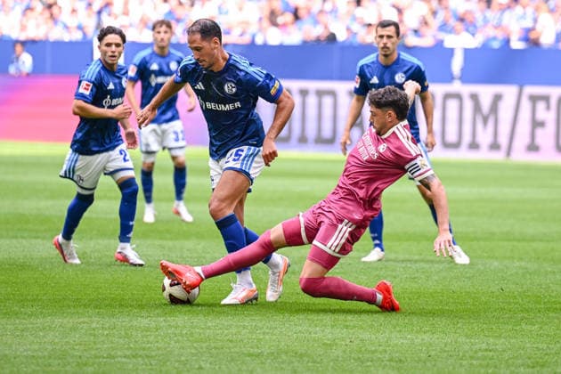 August 16, 2026, Soccer, 2026–2027 Season, Friendly Match, FC Schalke 04 vs. Real Madrid, Nikola Katic (FC Schalke 04), Federico Valverde (Real Madrid) xRHR PHOTO YYx Copyright: KROEGER RHR-FOTOx RHR-FOTO YY