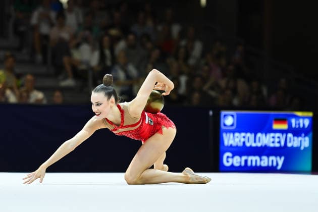 Darja Varfolomeev, Germany, Rhythmic Gymnastics World Championships, Apparatus Finals, August 16, 2026, Rhythmic Gymnastics World Championships, Apparatus Finals, August 16, 2026, Frankfurt Copyright: xEibner-Pressefoto xHoepnerx EP_PHR
