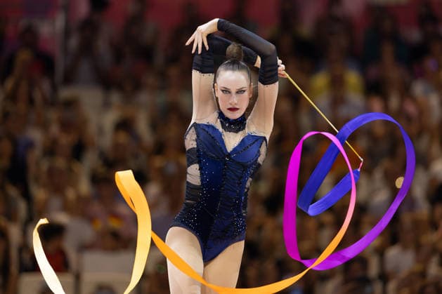 World Rhythmic Gymnastics Championships: World Champion in the Ribbon Event, Darja Varfolomeev, Germany; World Rhythmic Gymnastics Championships, August 11–16 at the Festhalle in Frankfurt am Main; Individual Finals, Frankfurt am Main, Hesse, Germany; Festhalle