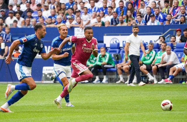Germany Soccer Friendly Matches 2026 2027, Friendly Match: FC Schalke vs. Real Madrid at VELTINS Arena in Gelsenkirchen—Kylian Mbappé vs. Real Madrid, 10 Copyright: xAymanxAlahmedx