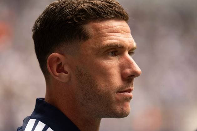 August 16, 2026: Soccer – FC Schalke 04 vs. Real Madrid, friendly match at the Veltins Arena in Gelsenkirchen; Robin Gosens, Schalke 04, 8 IMPORTANT NOTICE: In accordance with DFL and DFB regulations, it is prohibited to use or allow the use of photographs taken in the stadium and or during the match in the form of sequential images and or video-like photo series. Copyright: xJamesxZabelx