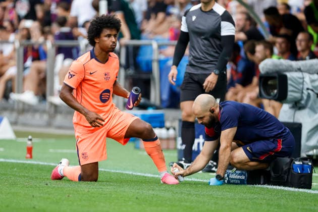 Karim Adeyemi, FC Barcelona, 14, Switzerland, soccer, friendly match, 2026–2027, FC Basel vs. FC Barcelona, August 16, 2026, St. Jakob Park, Basel, Switzerland Copyright: xGrantxHubbsx