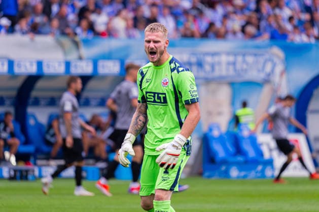 German 3rd Division, 2026–2027 Season, August 16, 2026, Matchday 2, FC Hansa Rostock vs. Waldhof Mannheim, Ostseestadion Unbehaun, Luca FC Hansa Rostock, 1 Copyright: xMichellexLukax