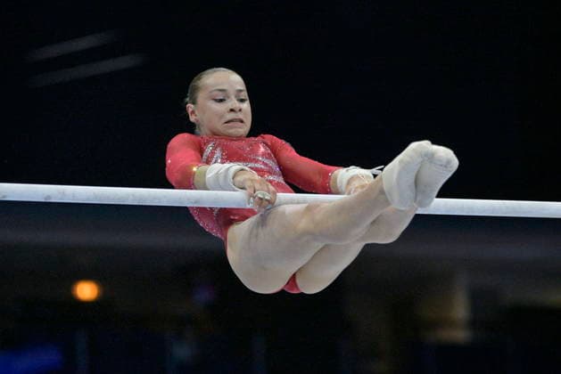 Zagreb, 16th August 2026. Arena Zagreb. 36th European Women s Artistic Gymnastics Championships – Team Final. Pictured: Anna Kalmykova. Photo: Ronald Gorsic CROPIX Zagreb Copyright: xxRonaldxGorsicx zenska_gimnastika_timsko8-160826