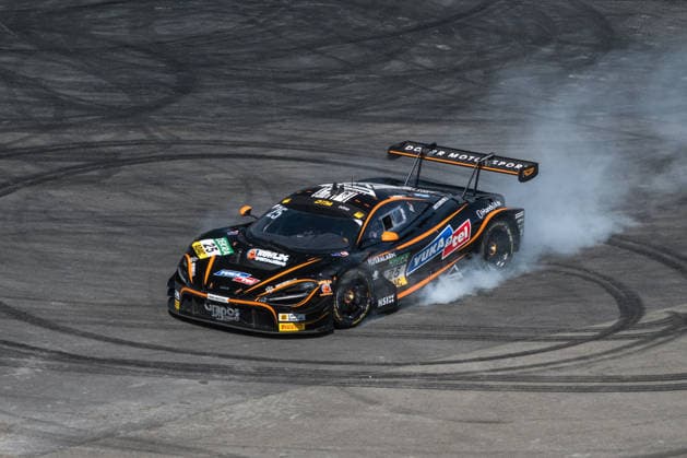 August 16, 2026, GER, Motorsports, ADAC DTM, 2026 Season, Nürburgring, Ben Dörr, Germany, Dörr Motorsport, McLaren 720S GT3 Evo, No. 25 retires from Sunday’s DTM race at the Nürburgring due to a loose wheel; Nürburg, Nürburgring, Rhineland-Palatinate, Germany Copyright: xnordphotoxGmbHx xKnabx