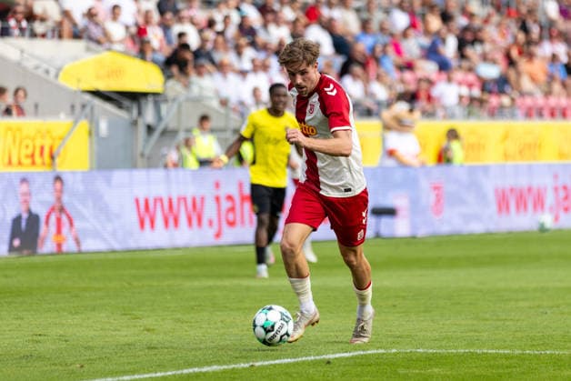 August 16, 2026, Soccer, GER, Season, 3rd Division, 2026–2027 Season, Matchday 2, SSV Jahn Regensburg vs. 1. FC Saarbrücken, David Philipp, SSV Jahn Regensburg. DFL regulations prohibit any use of photographs as image sequences and or quasi-video.