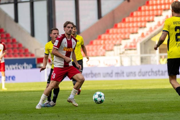 August 16, 2026, Soccer, GER, Season, 3rd Division, 2026–2027 Season, Matchday 2, SSV Jahn Regensburg vs. 1. FC Saarbrücken, David Philipp, SSV Jahn Regensburg. DFL regulations prohibit any use of photographs as image sequences and or quasi-video.