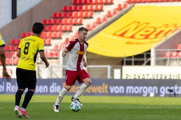 August 16, 2026, Soccer, GER, Season, 3rd Division, 2026–2027 Season, Matchday 2, SSV Jahn Regensburg vs. 1. FC Saarbrücken, Erik Majetschak, SSV Jahn Regensburg. DFL regulations prohibit any use of photographs as image sequences and or quasi-video.