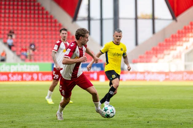August 16, 2026, Soccer, GER, Season, 3rd Division, 2026–2027 Season, Matchday 2, SSV Jahn Regensburg vs. 1. FC Saarbrücken, David Philipp, SSV Jahn Regensburg. DFL regulations prohibit any use of photographs as image sequences and or quasi-video.