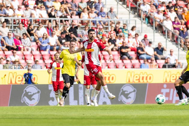 August 16, 2026, Soccer, GER, Season, 3rd Division, 2026–2027 Season, Matchday 2, SSV Jahn Regensburg vs. 1. FC Saarbrücken, Nassim Boujellab, SSV Jahn Regensburg. DFL regulations prohibit any use of photographs as image sequences and or quasi-video.