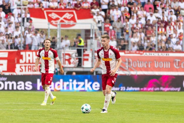 August 16, 2026, Soccer, GER, Season, 3rd Division, 2026–2027 Season, Matchday 2, SSV Jahn Regensburg vs. 1. FC Saarbrücken, Erik Majetschak, SSV Jahn Regensburg. DFL regulations prohibit any use of photographs as image sequences and or quasi-video.