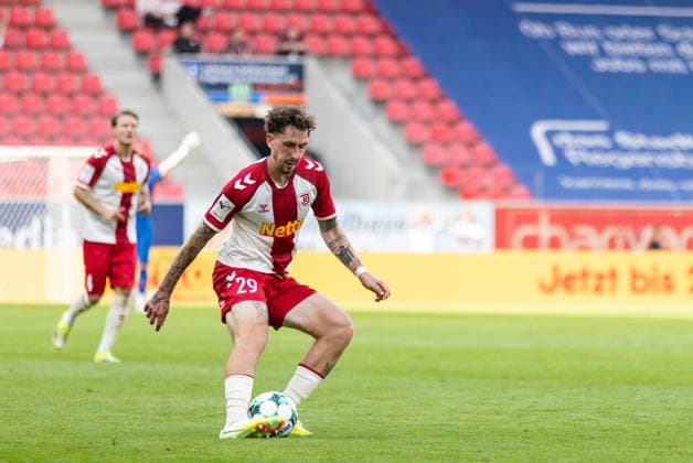 August 16, 2026, Soccer, GER, Season, 3rd Division, 2026–2027 Season, Matchday 2, SSV Jahn Regensburg 1 FC Saarbrücken, Adrian Fein, Regensburg. DFL regulations prohibit any use of photographs as image sequences and or quasi-video.
