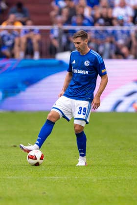 August 15, 2026, Soccer, Friendly Match: FC Schalke 04 vs. Real Madrid CF, Maximilian Wöber, FC Schalke 04, Gelsenkirchen, Veltins Arena, North Rhine-Westphalia, Germany, xRHR, PHOTO DEx Copyright: DennisxEwert RHR-FOTOx RHR-FOTO DE