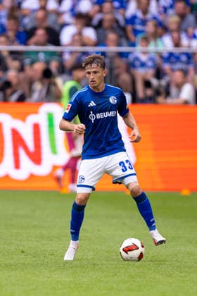 August 15, 2026, Soccer, Friendly Match: FC Schalke 04 vs. Real Madrid CF, Vitalie Becker, FC Schalke 04, Gelsenkirchen, Veltins Arena, North Rhine-Westphalia, Germany, xRHR, PHOTO DEx Copyright: DennisxEwert RHR-FOTOx RHR-FOTO DE