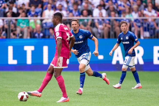 August 15, 2026, Soccer, Friendly Match: FC Schalke 04 vs. Real Madrid CF, Janik Bachmann, FC Schalke 04, Gelsenkirchen, Veltins Arena, North Rhine-Westphalia, Germany, xRHR, PHOTO DEx Copyright: DennisxEwert RHR-FOTOx RHR-FOTO DE