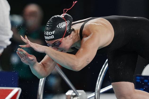 Benedetta Pilato win silver medal in the women s 50m breaststroke at the Swimming European Aquatics Championships Paris 2026, Paris, August 16, 2026  Copyright: xGianxMattiaxD™alberto LaPressex