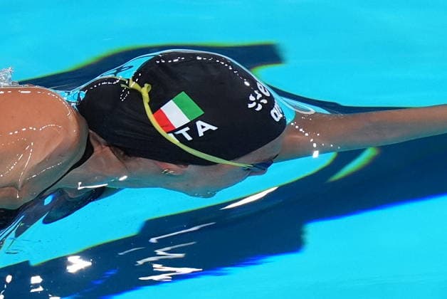 Simona Quadarella win gold medal in the Women s 400m freestyle at the Swimming European Aquatics Championships Paris 2026, Paris, August 15 , 2026  Copyright: xDavidexSpada LaPressex