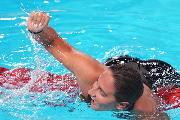 Simona Quadarella win gold medal in the Women s 400m freestyle at the Swimming European Aquatics Championships Paris 2026, Paris, August 15 , 2026  Copyright: xDavidexSpada LaPressex