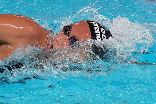 Simona Quadarella win gold medal in the Women s 400m freestyle at the Swimming European Aquatics Championships Paris 2026, Paris, August 15 , 2026  Copyright: xDavidexSpada LaPressex