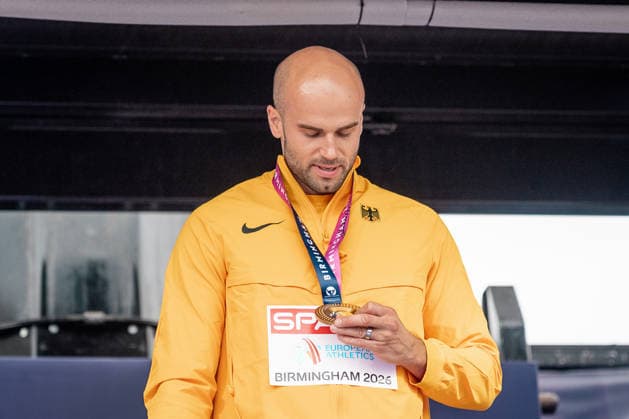 Julian Weber, USC Mainz, Men s Javelin Throw, GBR, Track and Field, Athletics, 2026 European Athletics Championships, 2026 European Track and Field Championships, Birmingham 2026, August 16, 2026, GBR, Track and Field, Athletics, 2026 European Athletics Championships, 2026 European Track and Field Championships, Birmingham 2026, August 16, 2026, Birmingham Copyright: xStefanxMayerx EP_SMR