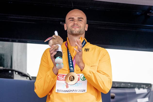 Julian Weber, USC Mainz, Men s Javelin Throw, GBR, Track and Field, Athletics, 2026 European Athletics Championships, 2026 European Track and Field Championships, Birmingham 2026, August 16, 2026, GBR, Track and Field, Athletics, 2026 European Athletics Championships, 2026 European Track and Field Championships, Birmingham 2026, August 16, 2026, Birmingham Copyright: xStefanxMayerx EP_SMR